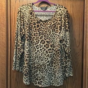 NWOT Karen Kane Long-Sleeve Top - size 2x